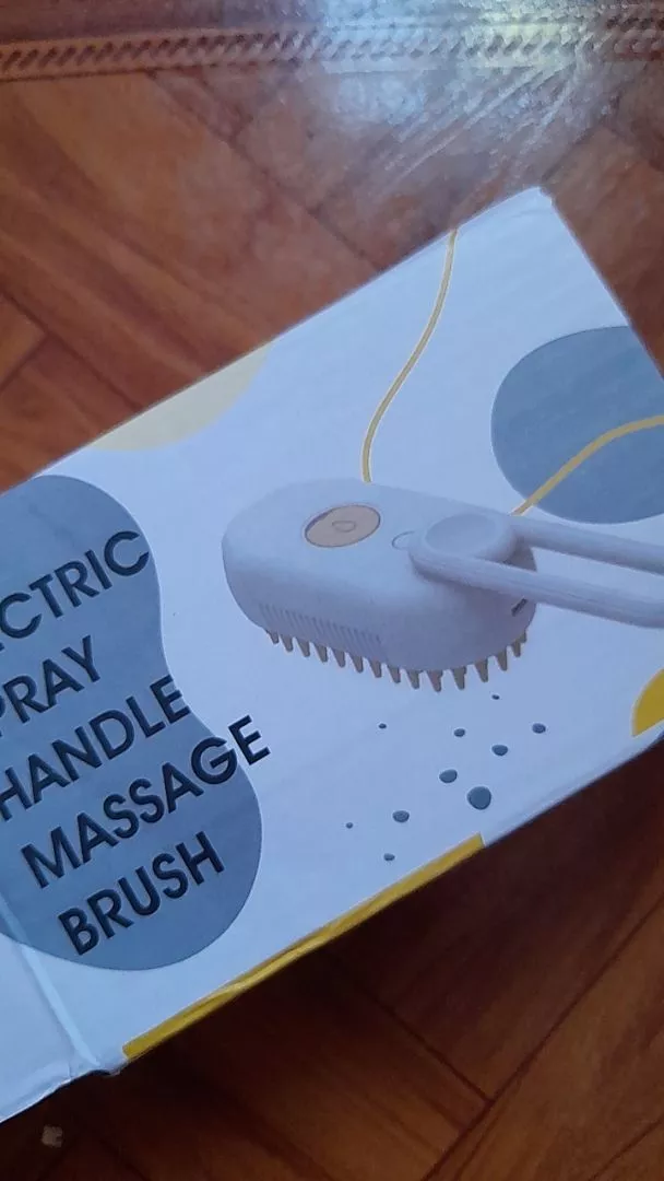 Escova Elétrica para Gatos e Cães 3 em 1 Recarregável Massagem Remoção de Pelos IZEPET RELAX PRO photo review