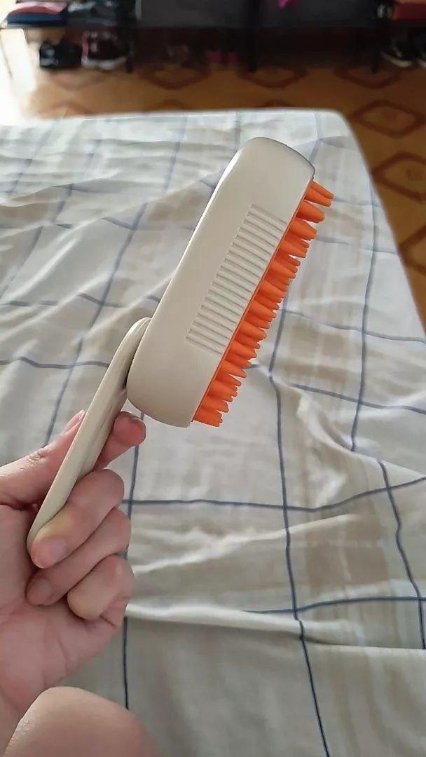 Escova Elétrica para Gatos e Cães 3 em 1 Recarregável Massagem Remoção de Pelos IZEPET RELAX PRO photo review