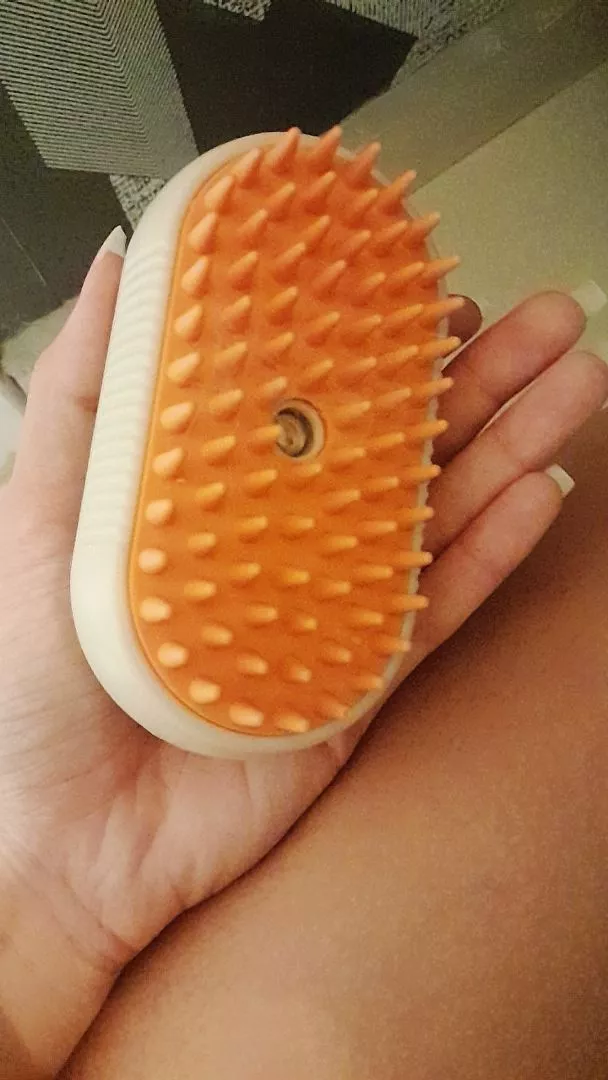 Escova Elétrica para Gatos e Cães 3 em 1 Recarregável Massagem Remoção de Pelos IZEPET RELAX PRO photo review