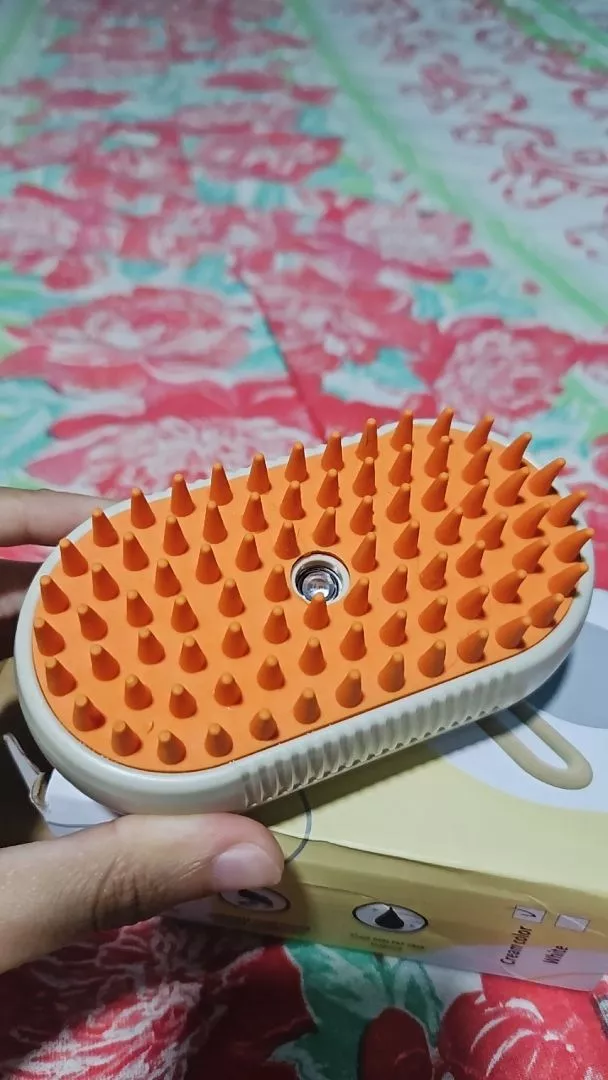 Escova Elétrica para Gatos e Cães 3 em 1 Recarregável Massagem Remoção de Pelos IZEPET RELAX PRO photo review