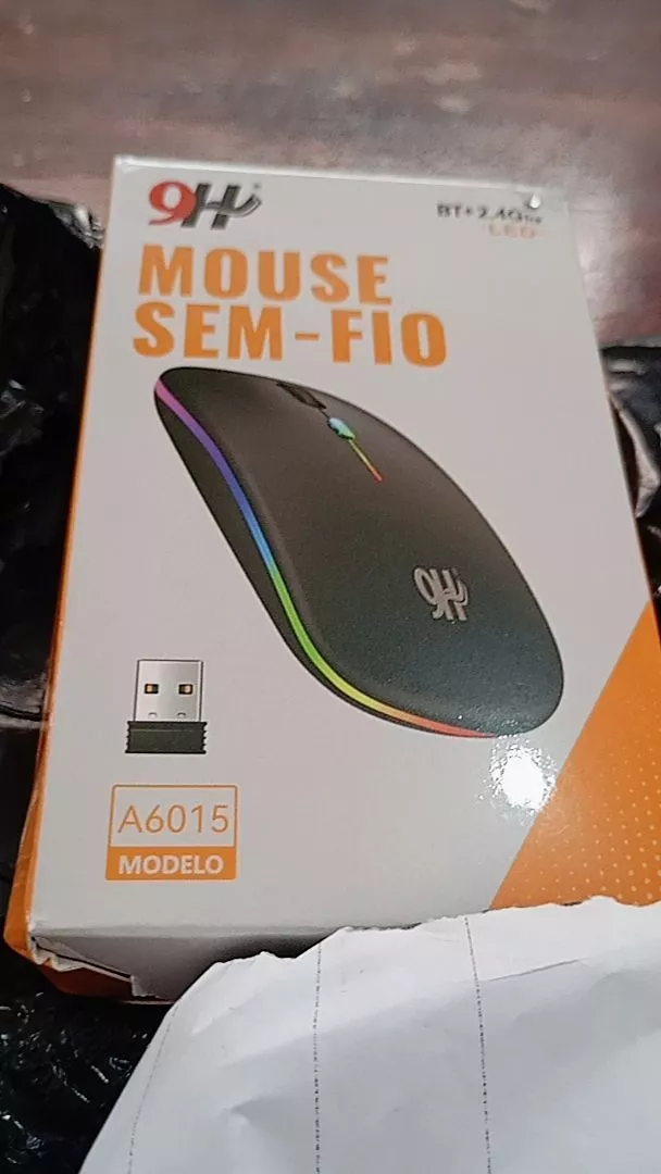 Mouse Sem Fio Recarregável RGB Bluetooth Silencioso IZECLIC PRO photo review