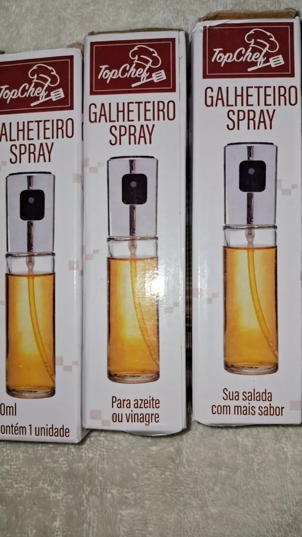 Spray Pulverizador Vidro 100ml Anti-Gotas Controle-Calorias IZECOOK MASTER photo review