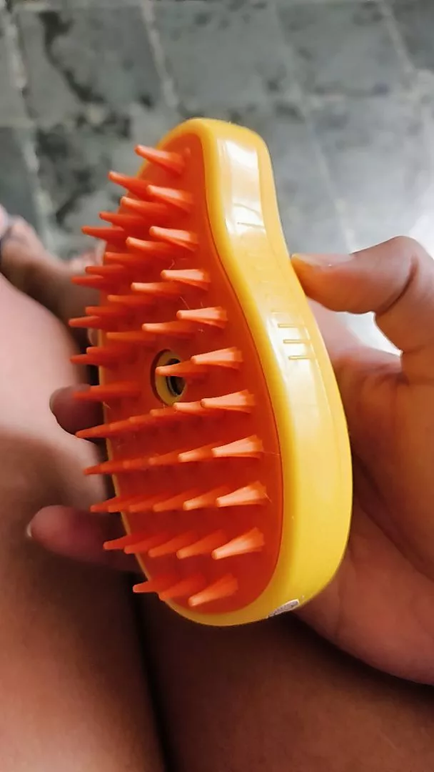 Escova Elétrica para Gatos e Cães 3 em 1 Recarregável Massagem Remoção de Pelos IZEPET RELAX PRO photo review