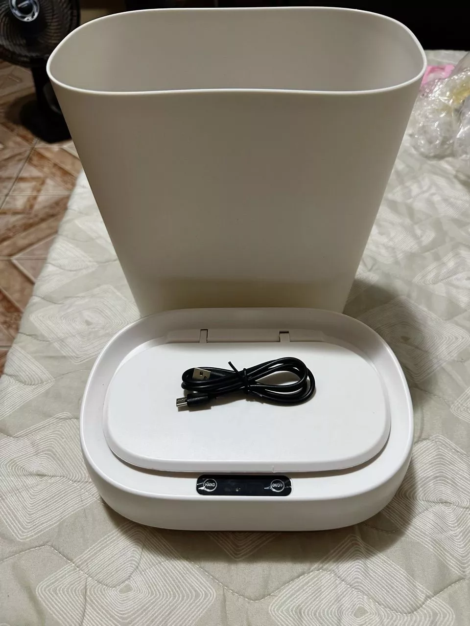 Lixeira Automática 13L Sensor de Movimento USB Sem Toque IZEHYGIENE SMART photo review