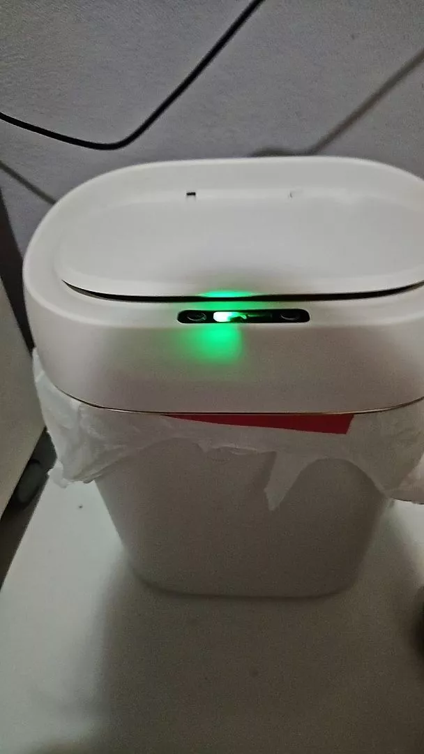 Lixeira Automática 13L Sensor de Movimento USB Sem Toque IZEHYGIENE SMART photo review