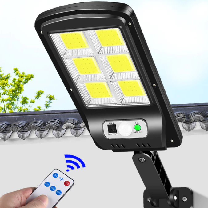 Refletor Solar LED Sensor Movimento Externo 160 LEDs Prova D’Água IZESECURE LIGHT IZESHOP Luminária