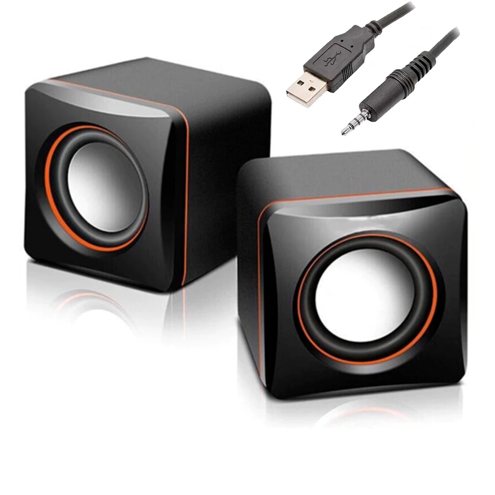 Caixa de Som Mini USB Estéreo 6W P2 Para PC e Notebook IZELOUD BOX