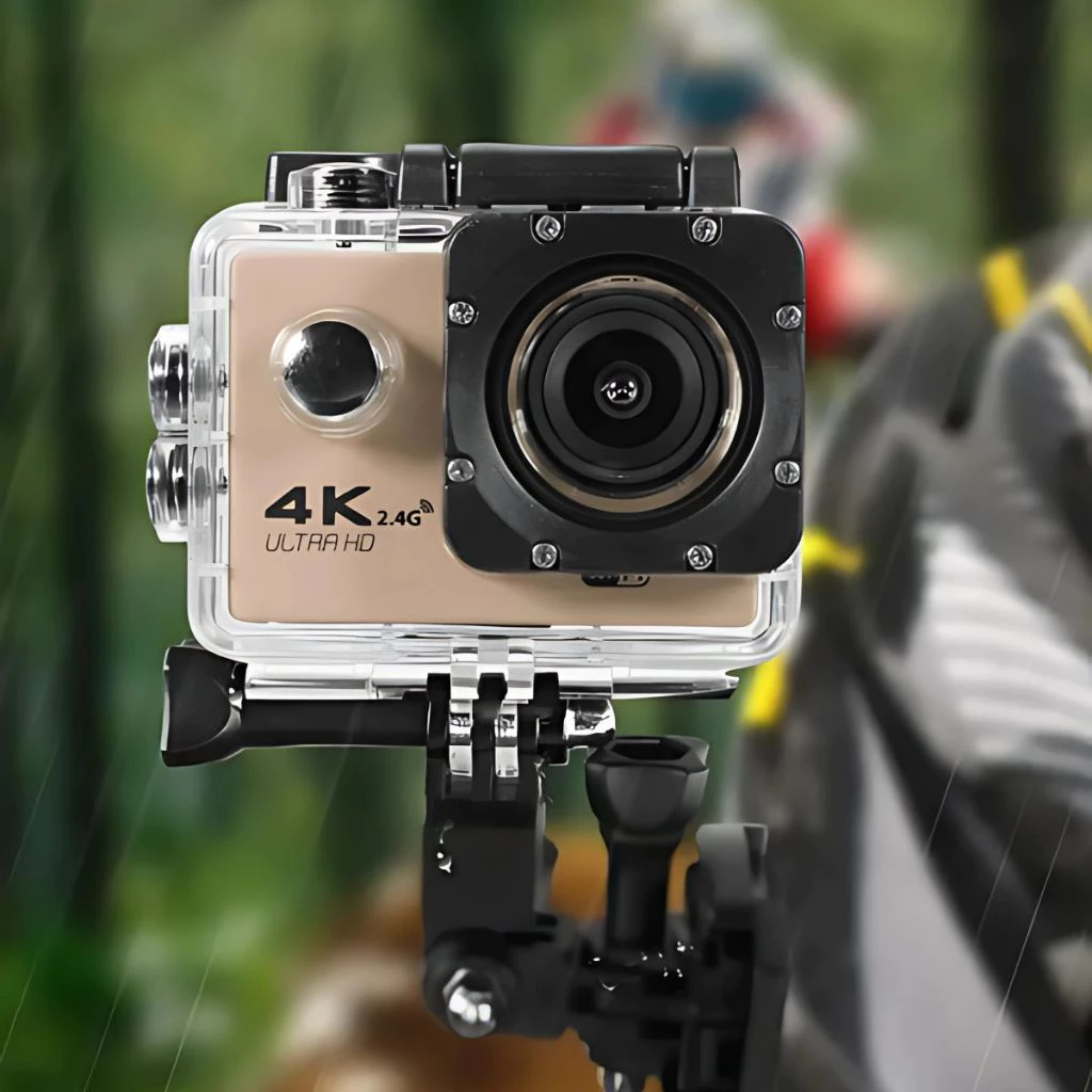 Câmera Esportiva 4K Ultra HD à Prova D'Água Wi-Fi IZEADVENTURE PRO