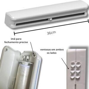 Cortador de Plástico Filme PVC Ajustável com Ventosa e Selador Magnético IZESEAL PRO IZESHOP