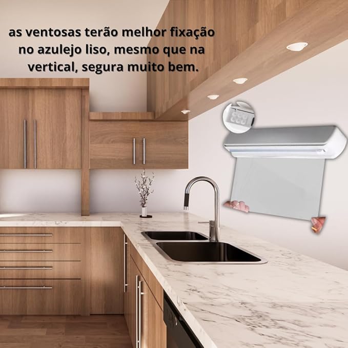 Cortador de Plástico Filme PVC Ajustável com Ventosa e Selador Magnético IZESEAL PRO IZESHOP