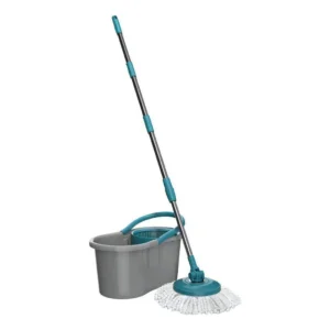 Mop Giratório Flash Limp Balde 8L Microfibra Cabo Inox Ajustável IZEPOWER CLEAN Mop Giratório Flash Limp Balde 8L Microfibra Cabo Inox Ajustável IZEPOWER CLEAN