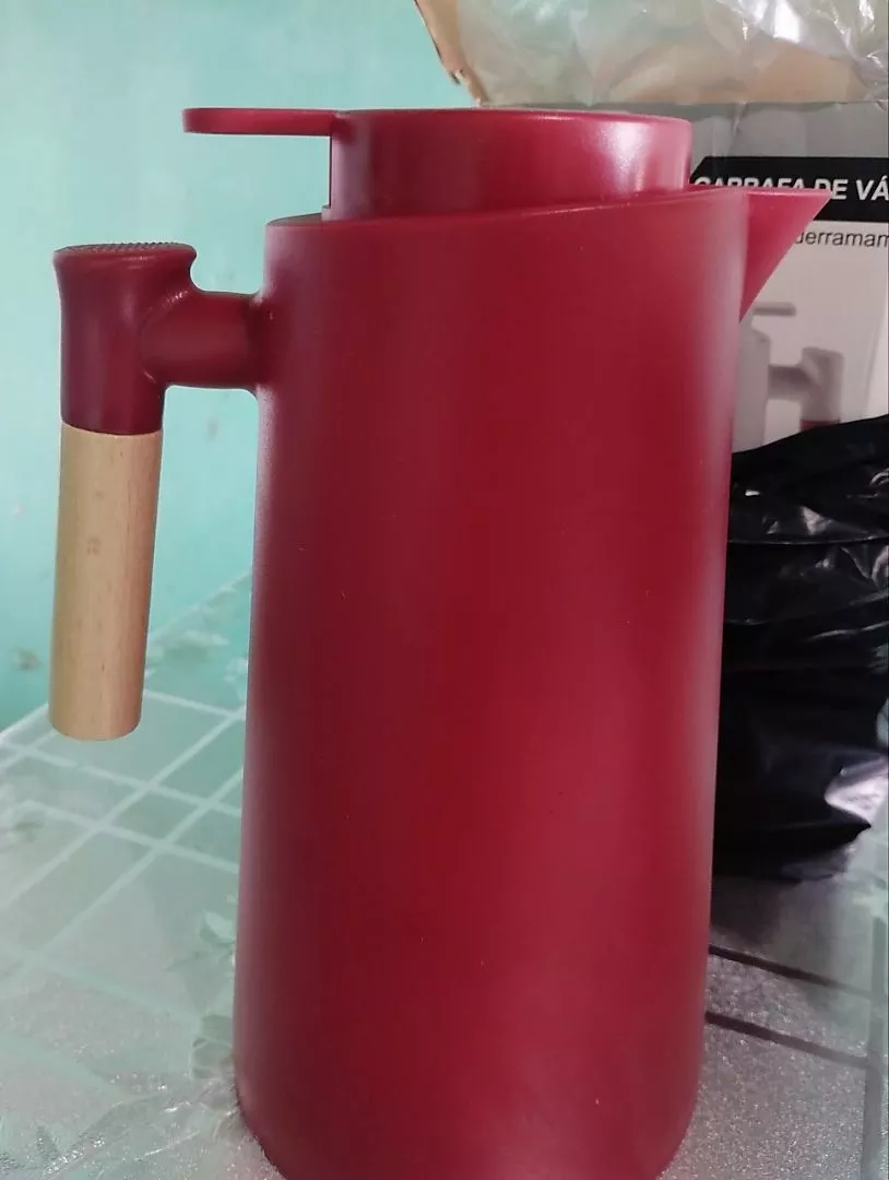 Garrafa Térmica 1L LED, Design Moderno, Cabo de Madeira IZEHOT PRO photo review