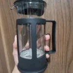 Cafeteira Francesa 350ml Vidro Preta Preparo Cappuccino IZEFOAM PRO photo review