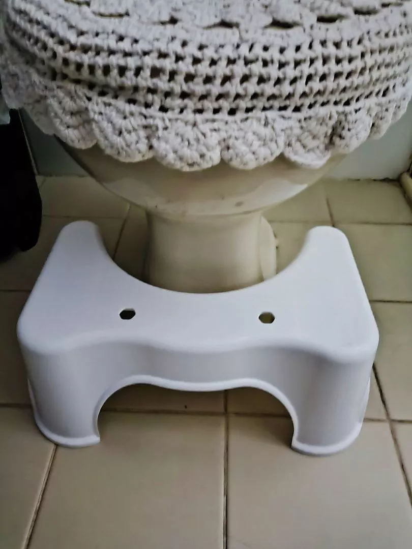 Banco de Cócoras Ergonômico Antiderrapante para Vaso IZEHEALTH PRO photo review