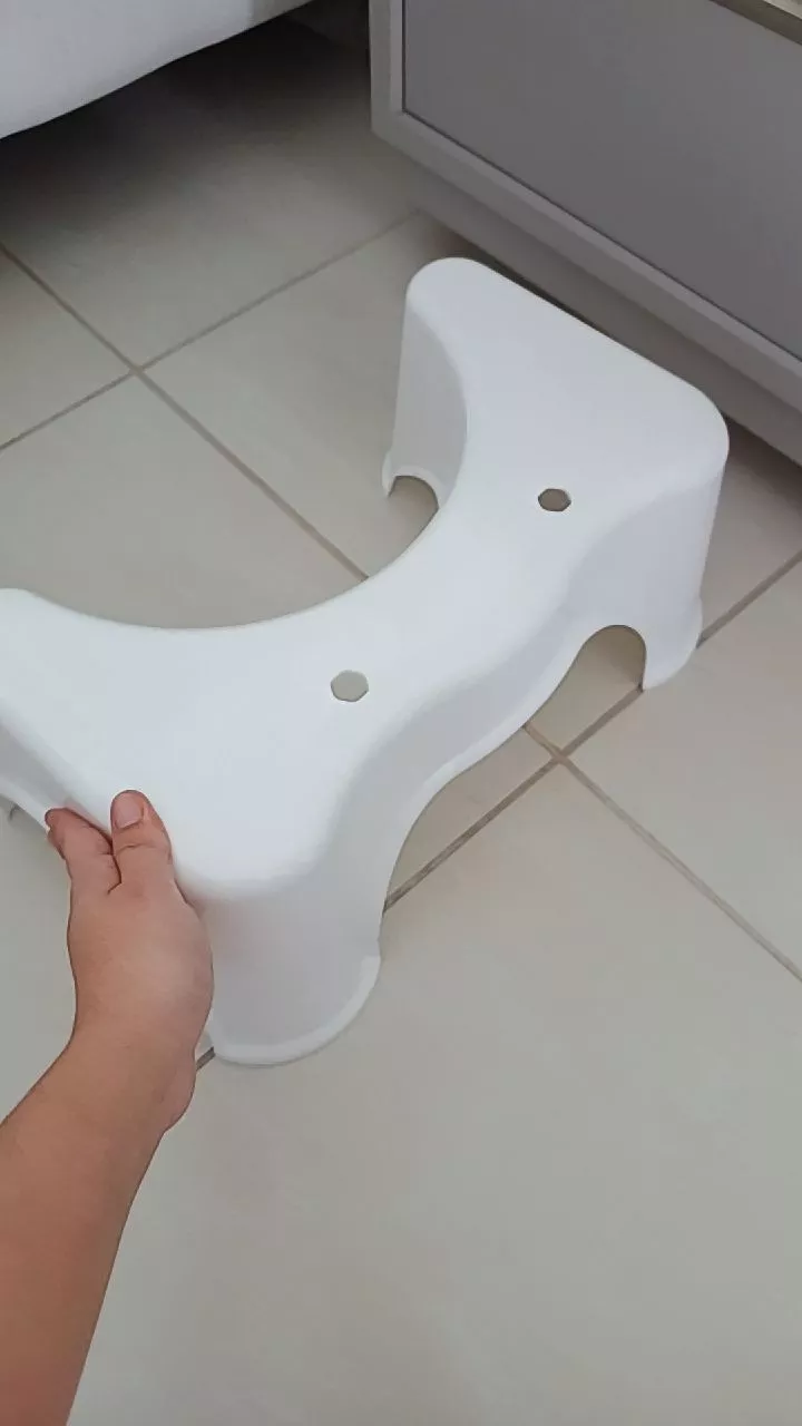 Banco de Cócoras Ergonômico Antiderrapante para Vaso IZEHEALTH PRO photo review