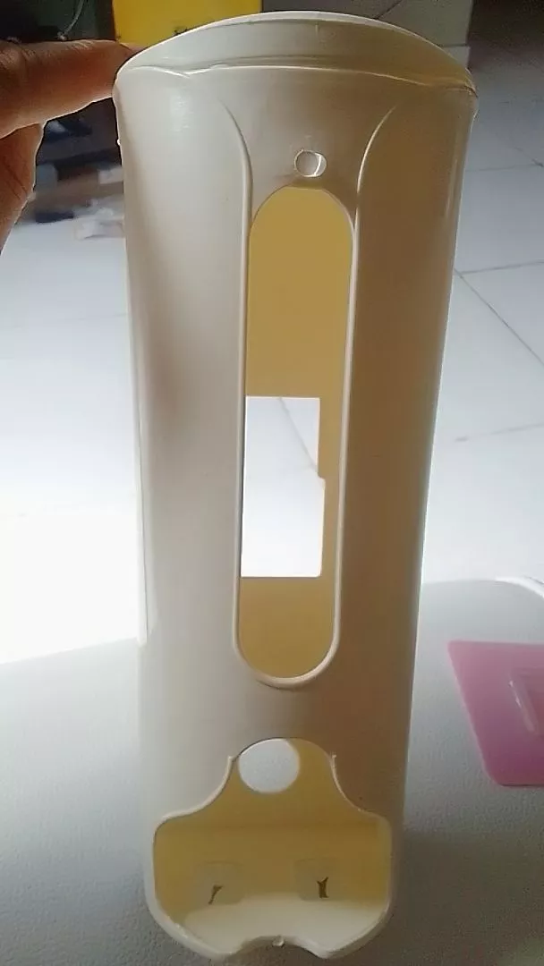 Suporte Multiuso para Sacolas Plásticas, Fixação Adesiva, Compacto para Cozinha e Banheiro IZECLEAN FIT photo review