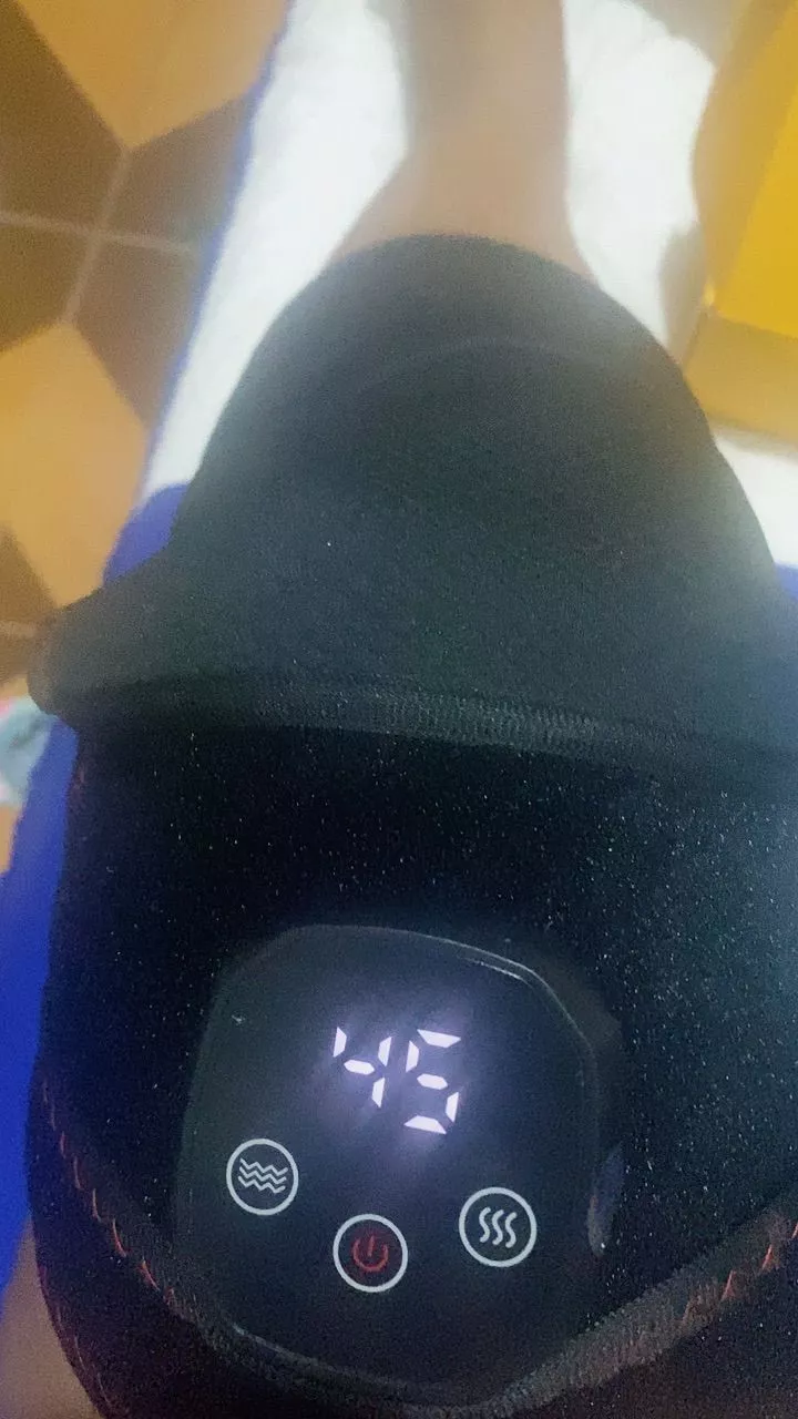 Massageador Elétrico para Joelho e Ombro com Aquecimento, Display Digital e Controle de Temperatura IZEHEAT PRO photo review