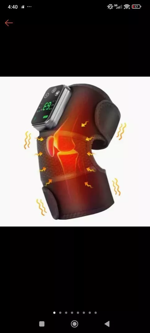 Massageador Elétrico para Joelho e Ombro com Aquecimento, Display Digital e Controle de Temperatura IZEHEAT PRO photo review