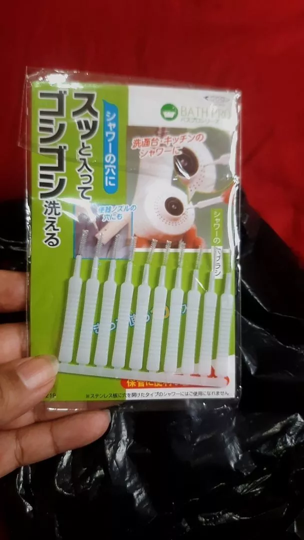 Kit Escova Limpeza Detalhada Chuveiro Celular Portátil IZEDETAIL PRO photo review