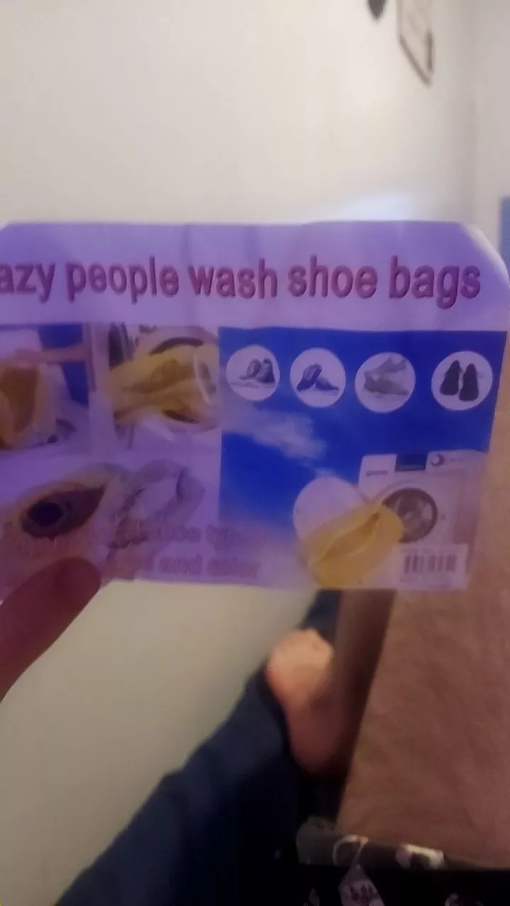 Kit Saco de Lavagem para Sapatos Máquina de Lavar Antiemaranhamento Poliéster IZECARE SHIELD photo review