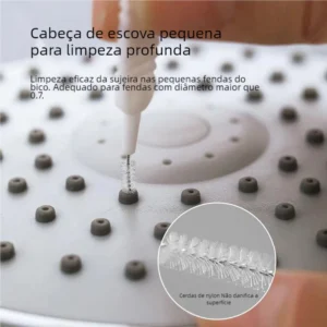 Kit Escova Limpeza Detalhada Chuveiro Celular Portátil IZEDETAIL PRO