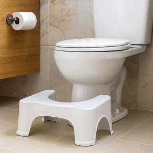 Banco de Cócoras Ergonômico Antiderrapante para Vaso IZEHEALTH PRO