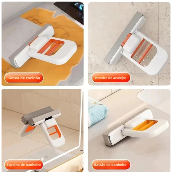 Mop de Mesa Dobrável Superabsorvente Compacto IZEQUICK CLEAN