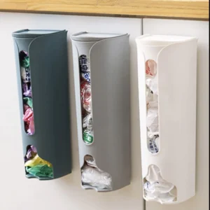 Suporte Multiuso para Sacolas Plásticas, Fixação Adesiva, Compacto para Cozinha e Banheiro IZECLEAN FIT Suporte Multiuso para Sacolas Plásticas, Fixação Adesiva, Compacto para Cozinha e Banheiro IZECLEAN FIT