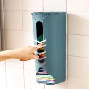 Suporte Multiuso para Sacolas Plásticas, Fixação Adesiva, Compacto para Cozinha e Banheiro IZECLEAN FIT Suporte Multiuso para Sacolas Plásticas, Fixação Adesiva, Compacto para Cozinha e Banheiro IZECLEAN FIT