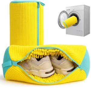 Kit Saco de Lavagem para Sapatos Máquina de Lavar Antiemaranhamento Poliéster IZECARE SHIELD