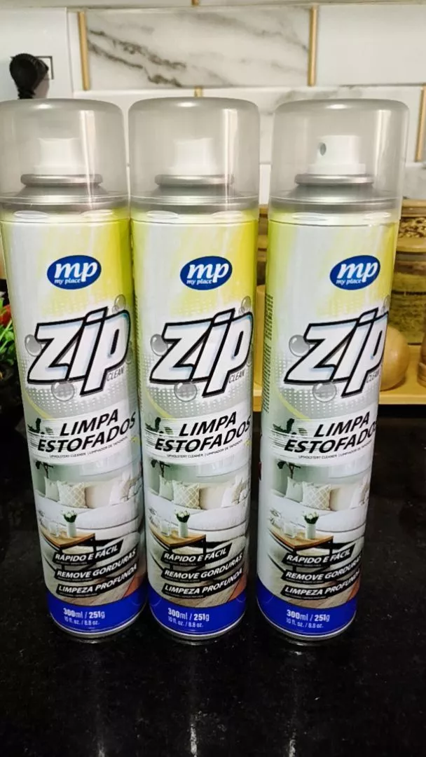 Espuma para Limpeza de Estofados Multiuso, Remoção Profunda, Cheiro Refrescante ZIP CLEAN IZEDEEP FRESH photo review