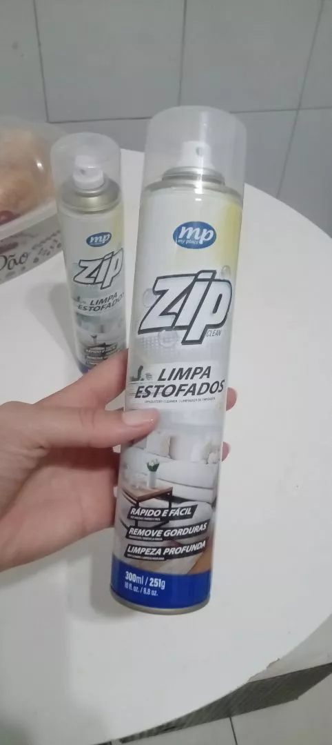 Espuma para Limpeza de Estofados Multiuso, Remoção Profunda, Cheiro Refrescante ZIP CLEAN IZEDEEP FRESH photo review