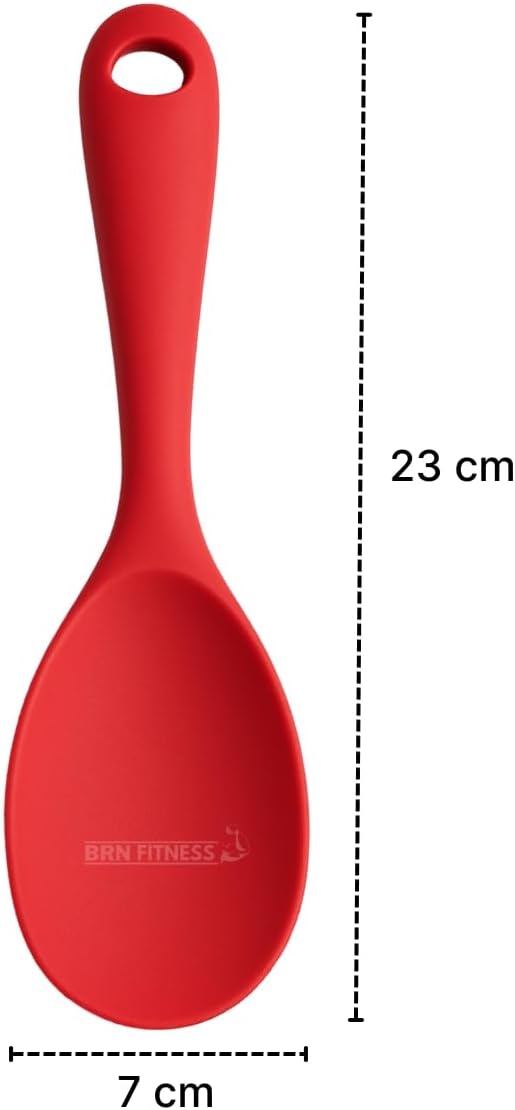 Jogo 3 Colheres de Silicone Cabo Curto Preto Resistente Antiaderente Premium IZECHOP PRO