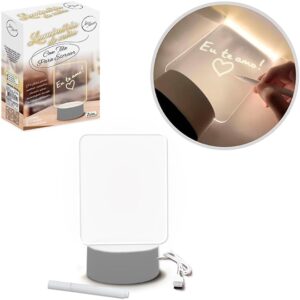 Luminária de Mesa LED Acrílico USB Lousa 3D Caneta Mágica Decorativa IZEWRITE PRO
