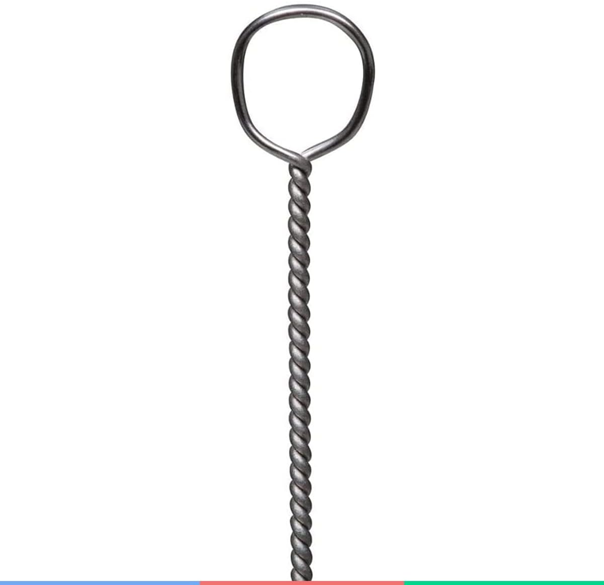 Escova para Canudos e Mamadeiras 2 Unidades Azul Aço Nylon 17cm Livre BPA IZEWASH PRO