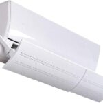 Defletor de Ar Condicionado Ajustável 50-100cm Regulagem de Ângulo Sem Furo IZEAIRFLOW PRO