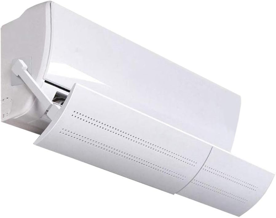 Defletor de Ar Condicionado Ajustável 50-100cm Regulagem de Ângulo Sem Furo IZEAIRFLOW PRO