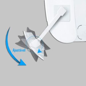 Defletor de Ar Condicionado Ajustável 50-100cm Regulagem de Ângulo Sem Furo IZEAIRFLOW PRO