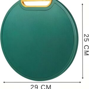 Tábua de Corte Redonda Polietileno Antibacteriana Antiderrapante 29x25cm Premium IZECHOP PRO Tábua de Corte Redonda Polietileno Antibacteriana Antiderrapante 29x25cm Premium IZECHOP PRO