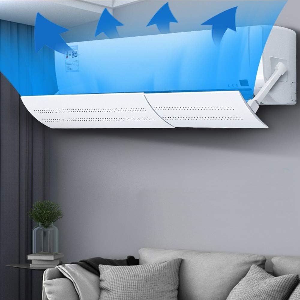 Defletor de Ar Condicionado Ajustável 50-100cm Regulagem de Ângulo Sem Furo IZEAIRFLOW PRO