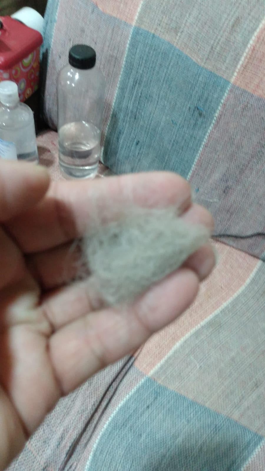 Luva Escova Tira Pelos Pet Cães Gatos Borracha Azul Preta Ajustável Massageadora IZECARE PRO photo review