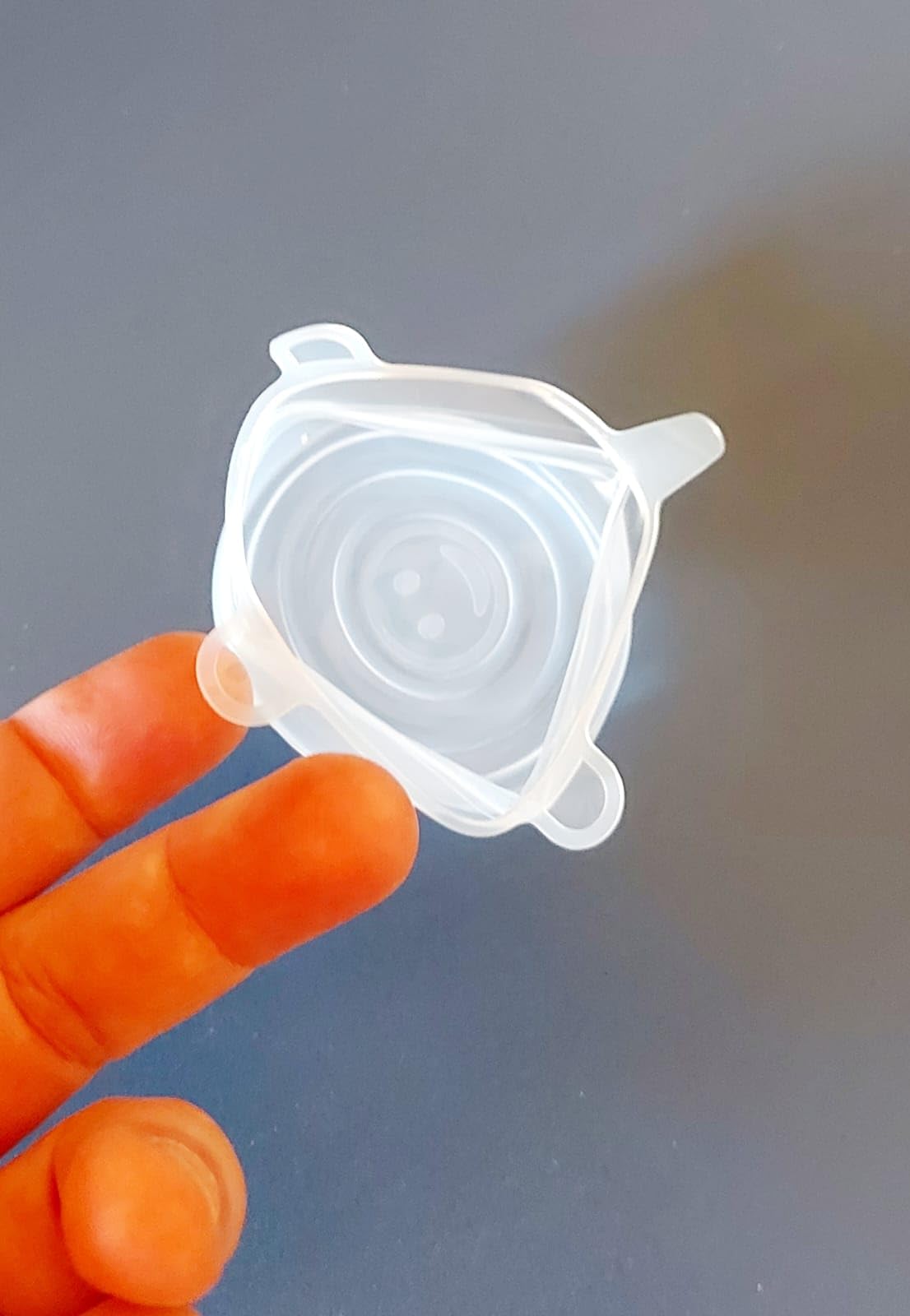 Kit 6 Tampas de Silicone Transparente Reutilizáveis Universal Micro-ondas Antiodor IZESEAL PRO photo review