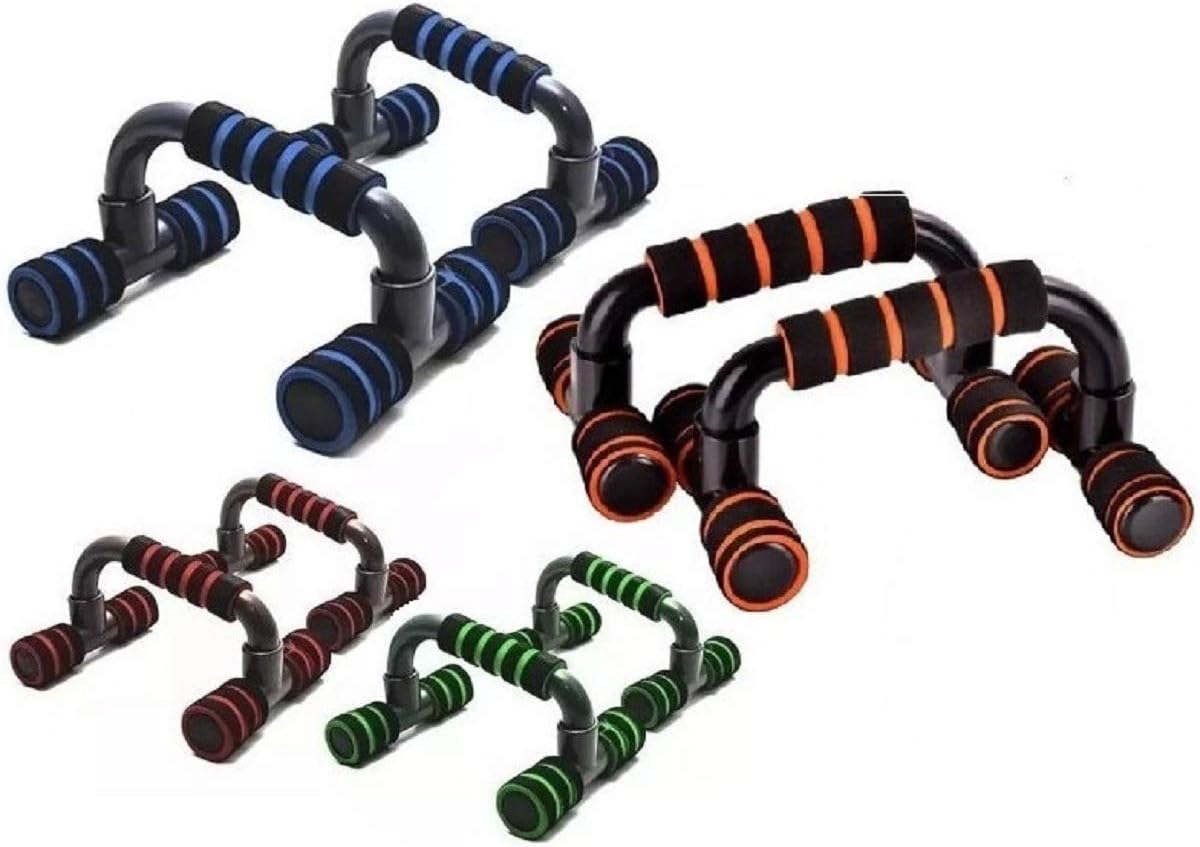 Suporte para Flexão de Braço Fixo Barras Paralelas Antiderrapante Treino em Casa IZEPOWER PRO