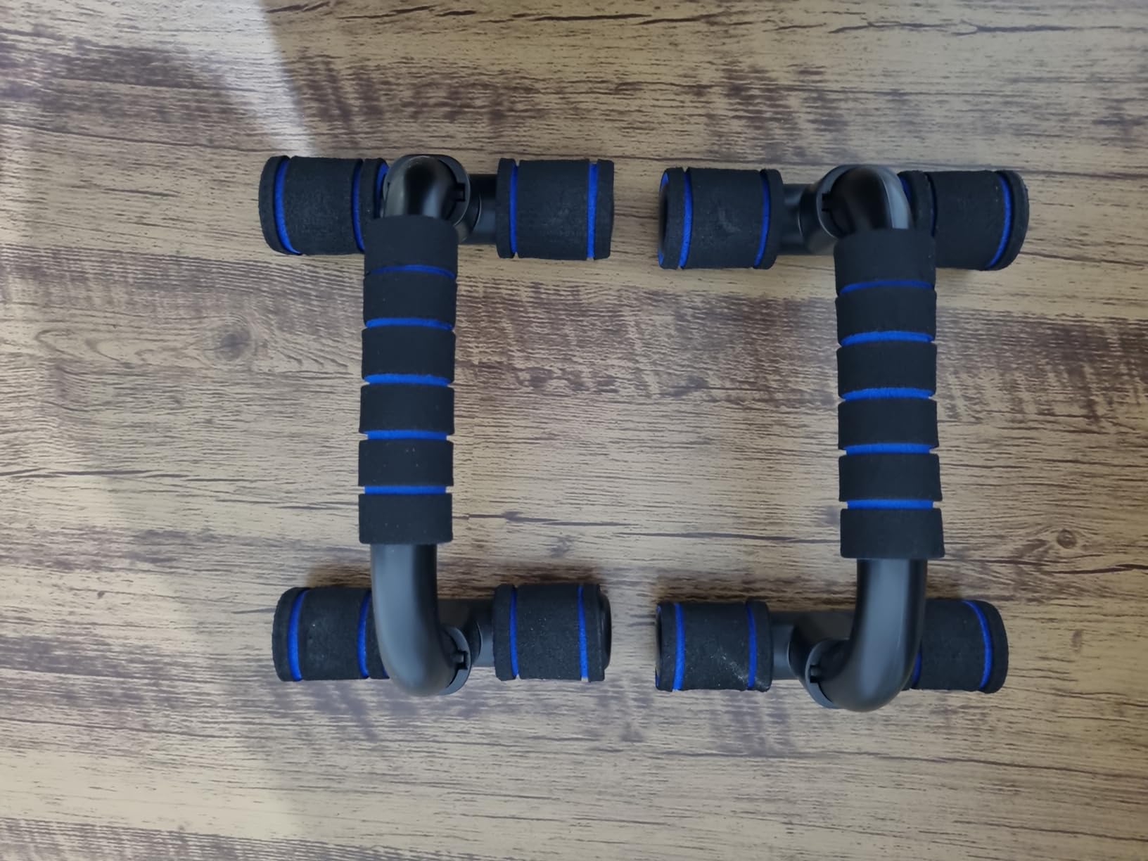 Suporte para Flexão de Braço Fixo Barras Paralelas Antiderrapante Treino em Casa IZEPOWER PRO photo review