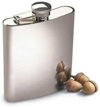 Cantil de Bolso 240ml Aço Inoxidável Escovado Vedação Antivazamento Compacto Premium IZEFLASK PRO IZESHOP Cantil de bolso IZEFLASK PRO 240ml em aço inox escovado