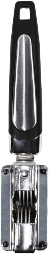 Afiador de Facas Profissional 18cm Metal e Plástico Cinza Alta Precisão IZESHARP PRO IZESHOP Afiador de facas IZESHARP PRO compacto para uso doméstico e profissional