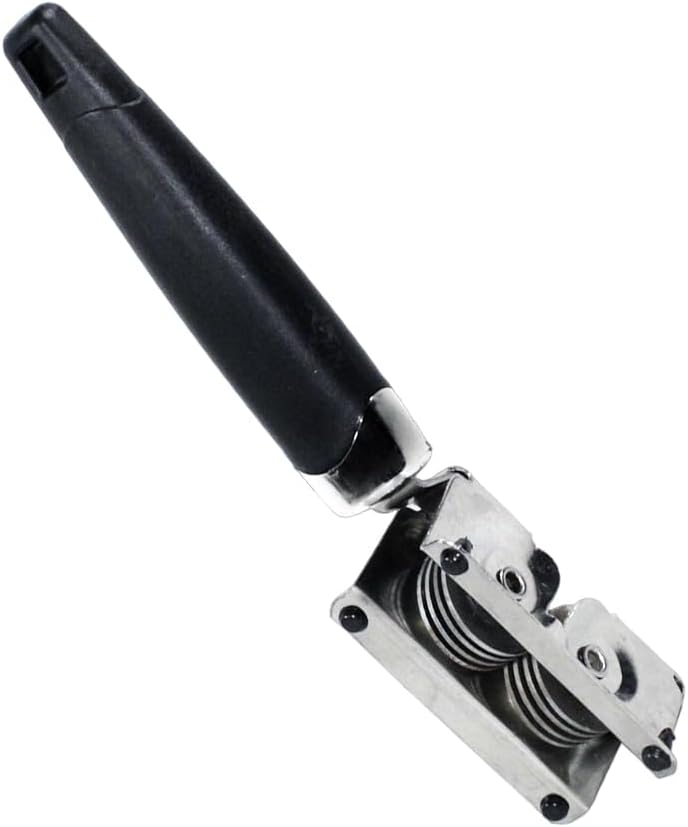 Afiador de Facas Profissional 18cm Metal e Plástico Cinza Alta Precisão IZESHARP PRO IZESHOP Afiador de facas de metal e plástico cinza com design funcional e compacto