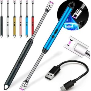Isqueiro Elétrico Recarregável USB 360° Flexível Antivento Premium IZEFLAME PRO