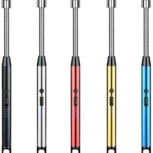 Isqueiro Elétrico Recarregável USB 360° Flexível Antivento Premium IZEFLAME PRO