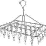 Varal Retrátil 40 Clips Inox Prendedores Prático para Roupas Íntimas Pequenas IZESNAP PRO